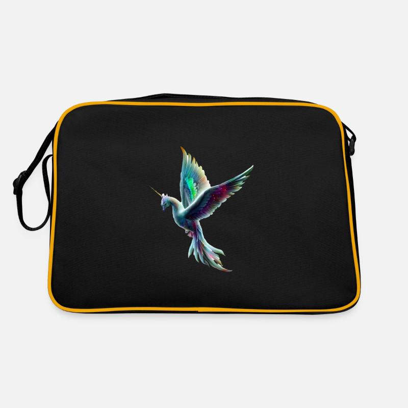 Oiseau licorne Sac Retro