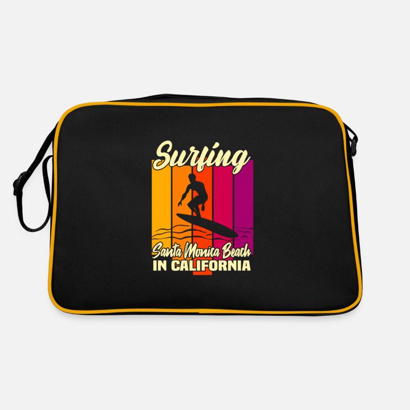 Surfer à Santa Monica Sac Retro