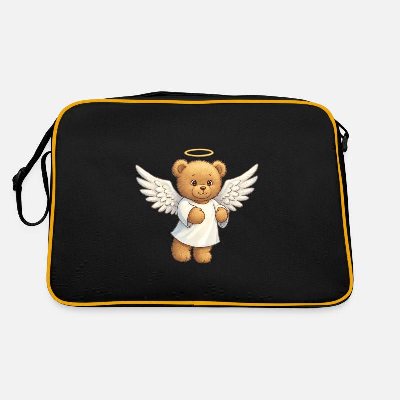 Teddybär Engel Retro Tasche
