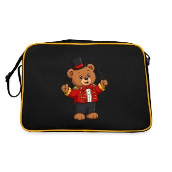 Teddy Bear Circus Director - Retro Bag - black/gold - Back