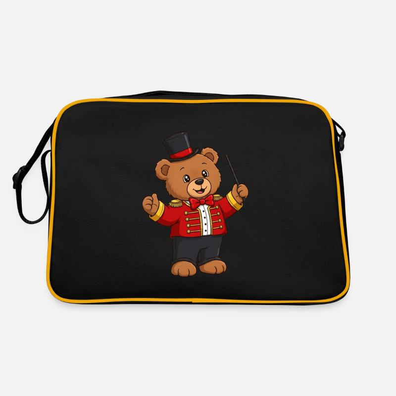 Teddy Bear Circus Director Retro Bag