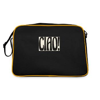 Ciao! - Retro Bag - black/gold - Back