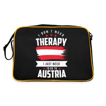 Austria - Retro Bag - black/gold - Back