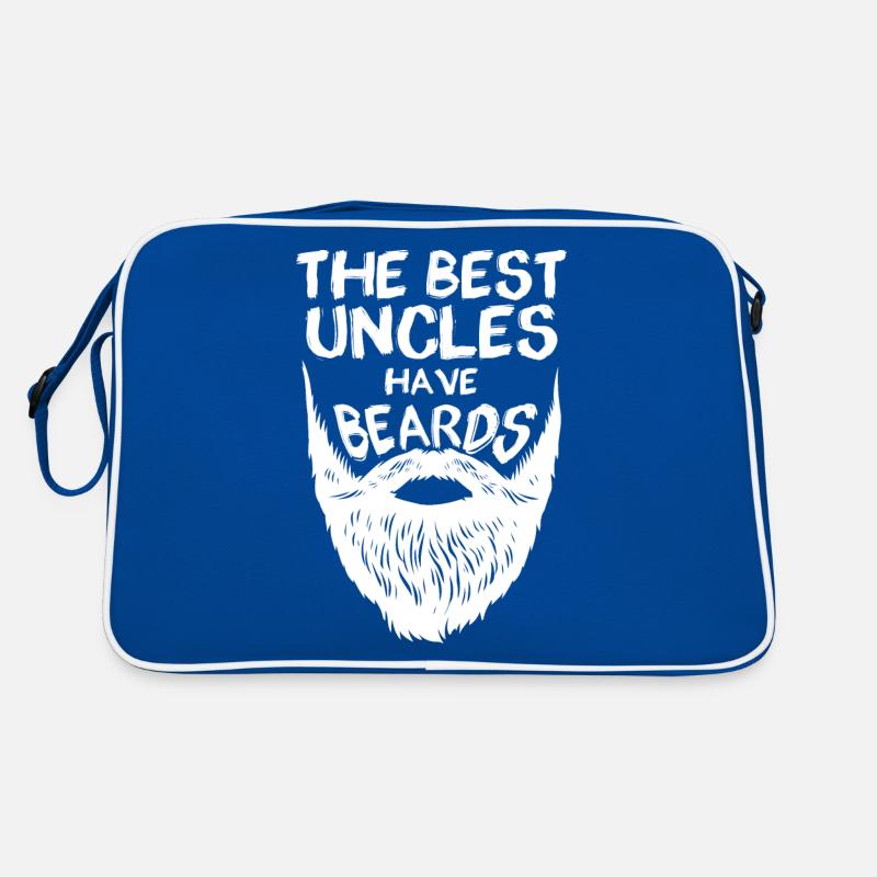Bärtiger Onkel Retro Tasche