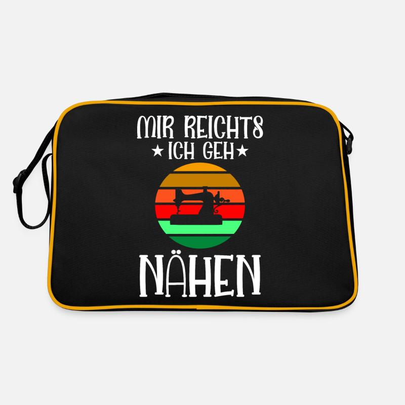 Mir Reichts Ich Geh Nähen Retro Tasche
