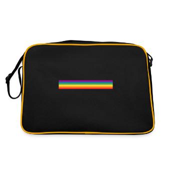 Pride Hive - Retro Bag - black/gold - Back
