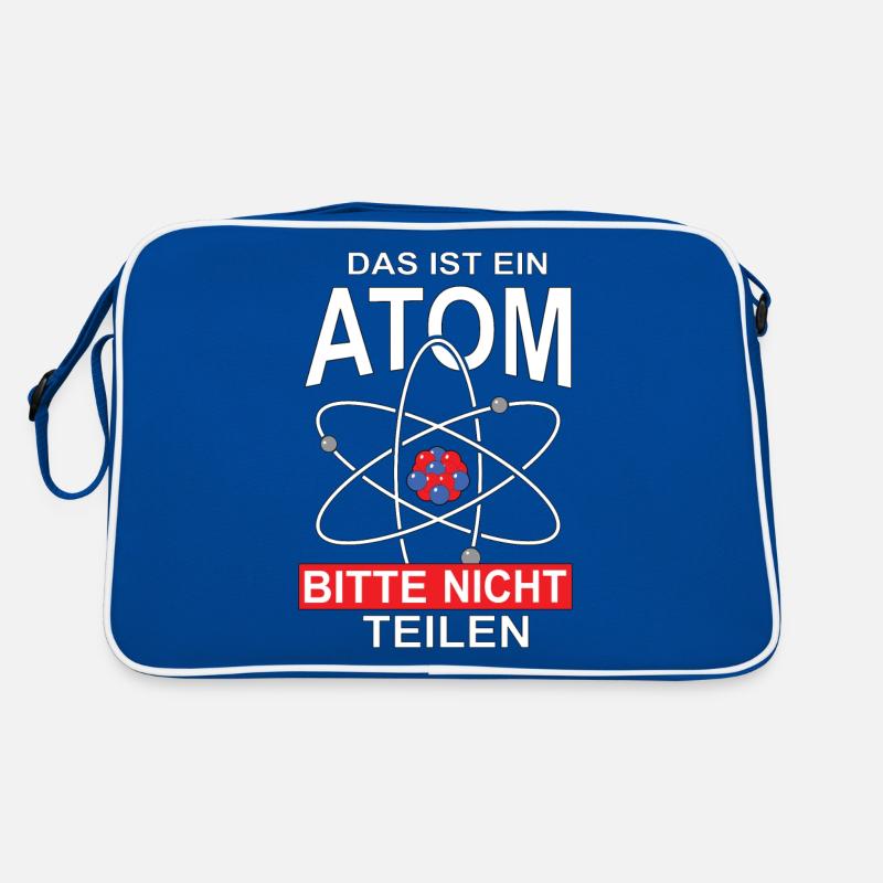 Das ist ein Atom Bitte nicht teilen, Geschenk Retro Tasche