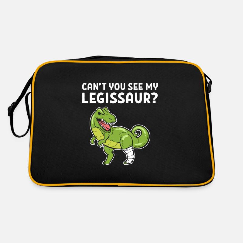 Gebrochenes Bein Retro Tasche
