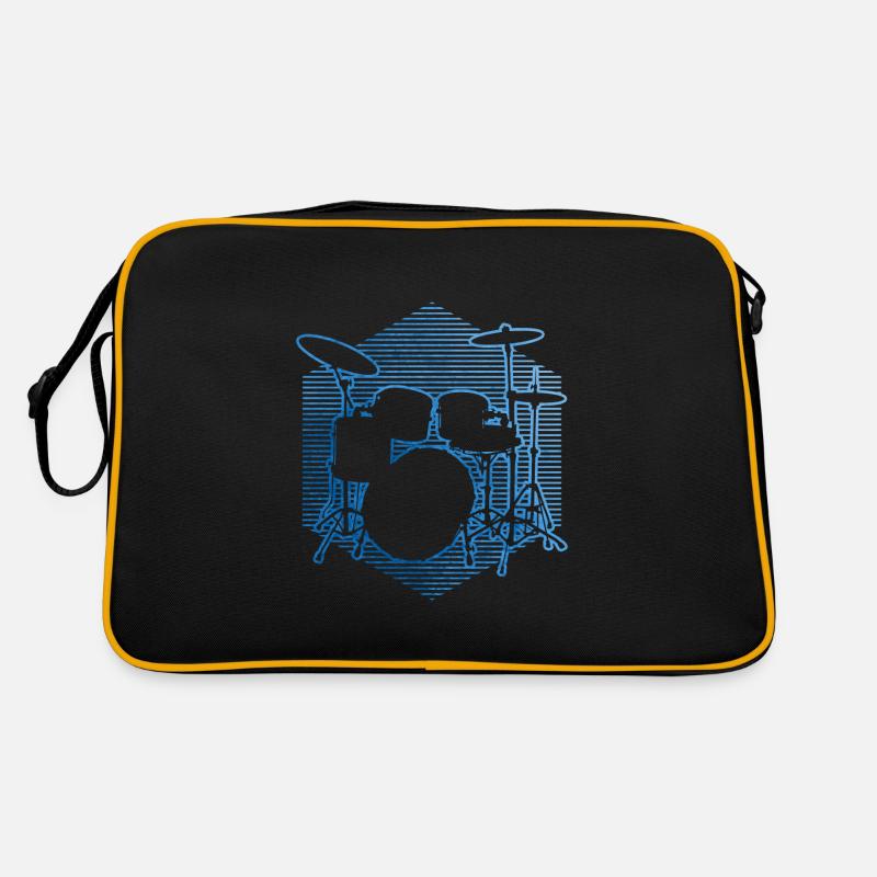 Drum Kit percussionniste batteur Sac Retro
