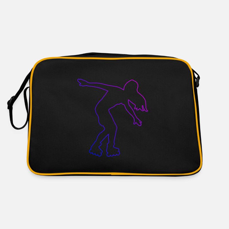 Roller Skates Roller Skating Skate Men Roller S - Sac Retro - noir/or