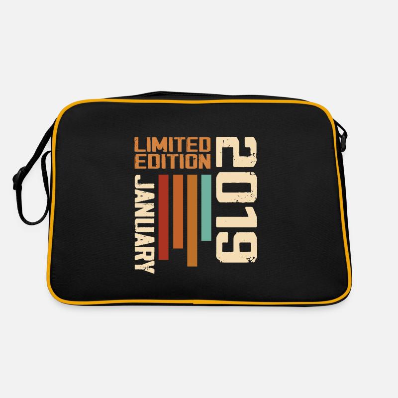 Januar 2019 - 2019 Januar Geburtstagsgeschenk Retro Tasche