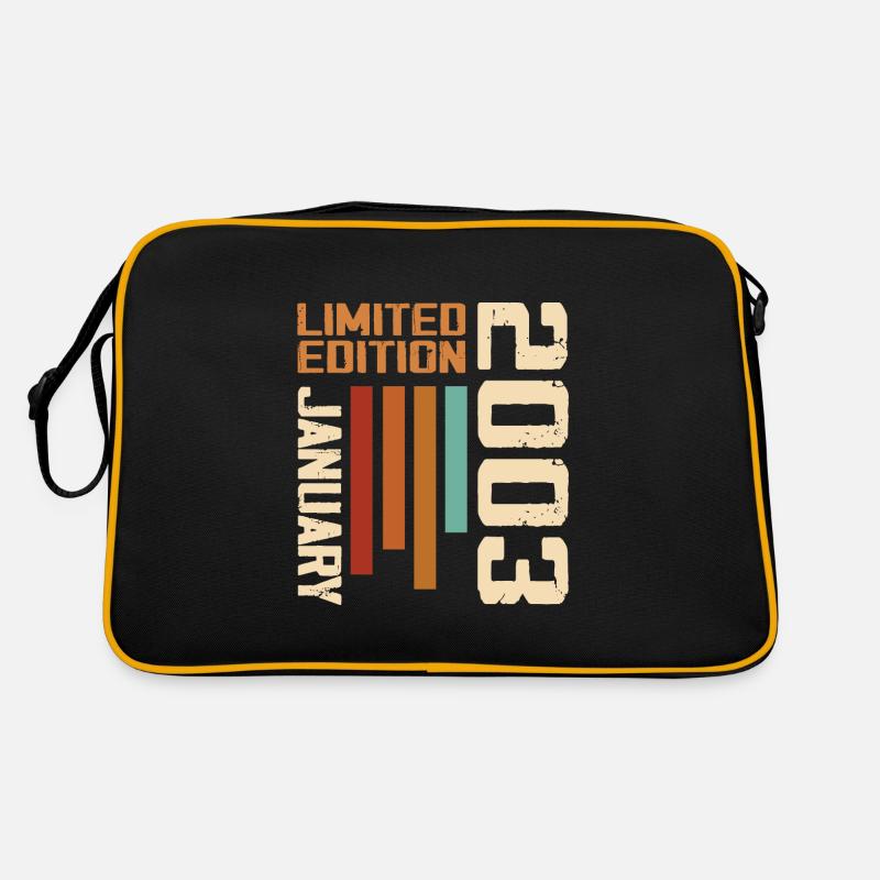 Janvier 2003 - 2003 Janvier Cadeau Anniversaire Sac Retro