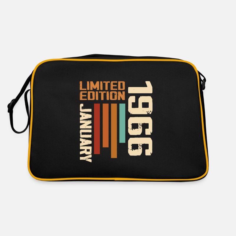 Januar 1966 - 1966 Januar Geburtstagsgeschenk Retro Tasche