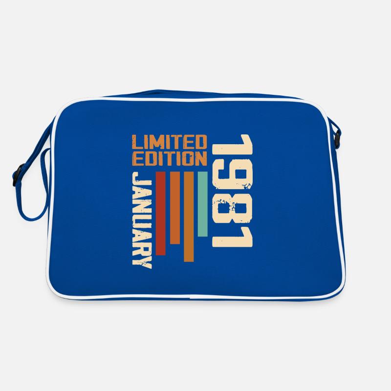 Janvier 1981 - 1981 Janvier Cadeau Anniversaire Sac Retro