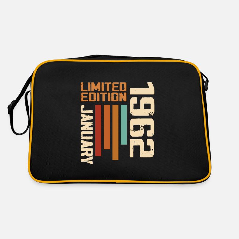 Januar 1962 - 1962 Januar Geburtstagsgeschenk Retro Tasche