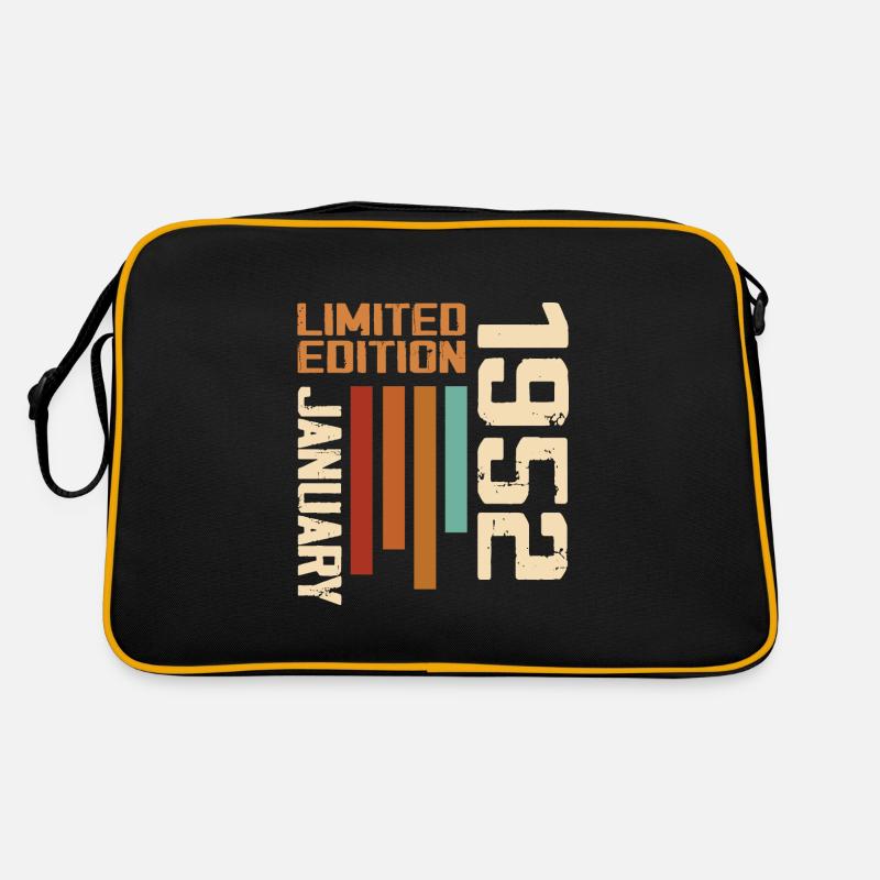 Januar 1952 - 1952 Januar Geburtstagsgeschenk Retro Tasche