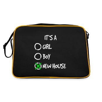 Fier nouveau propriétaire - Sac Retro - noir/or - Dos