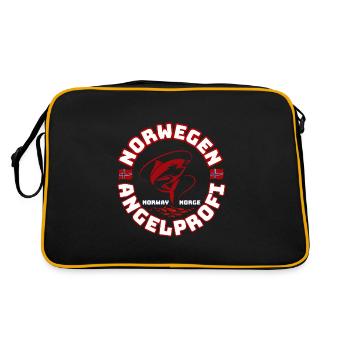 Norway Fishing Professional - Retro Bag - black/gold - Back