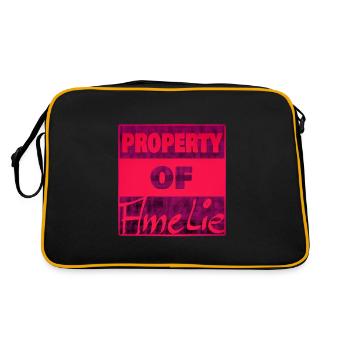 Possession d’Amélie - Sac Retro - noir/or - Dos