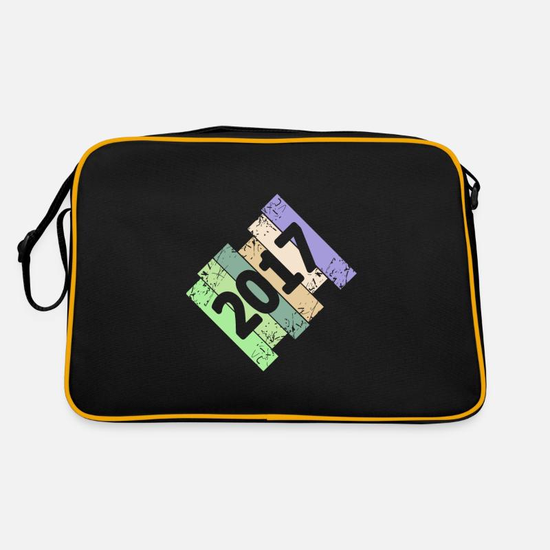 Jahr 2017 Retro Tasche