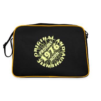 Authentic 1976 - Retro Bag - black/gold - Back