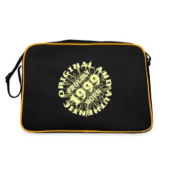 Authentic 1999 - Retro Bag - black/gold - Back