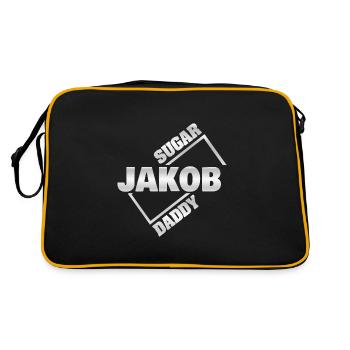 Sugar Daddy Jakob - Sac Retro - noir/or - Dos
