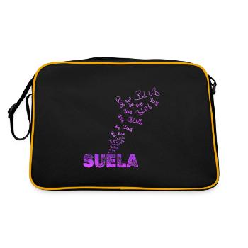 Fun Suela - Retro Bag - black/gold - Back