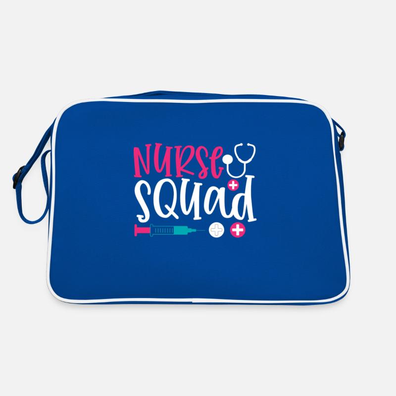 Saying nurse squad Retro Bag