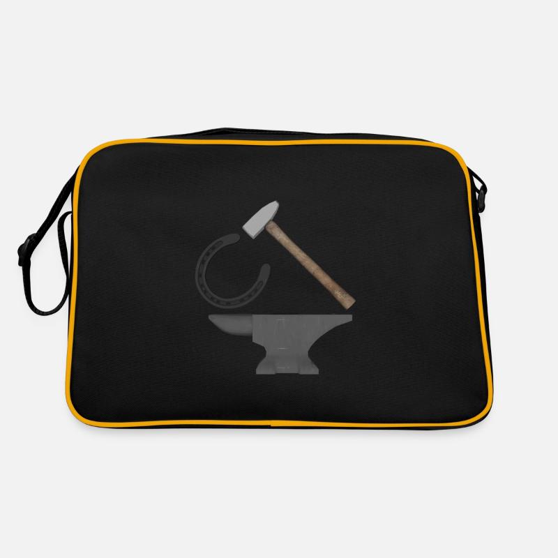 Forgeron Schmiedehammer Ambossschmiede Sac Retro