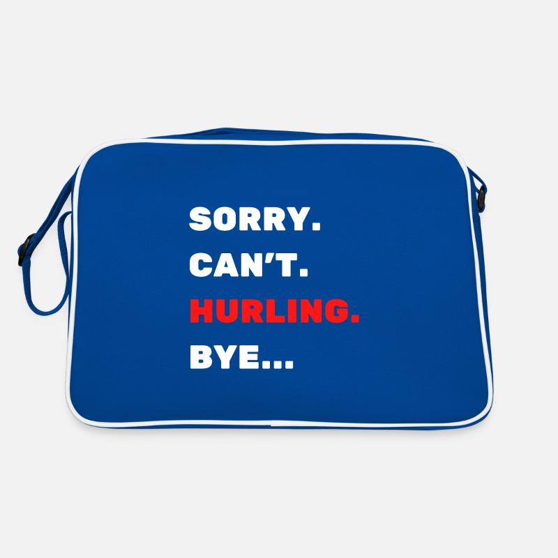 Sorry. Can't. Hurling. Bye Retro Bag