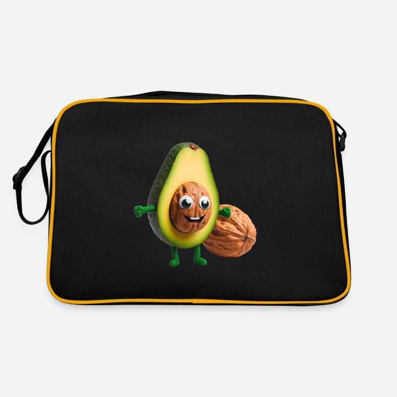 Avocat aux cerneaux de noix Sac Retro