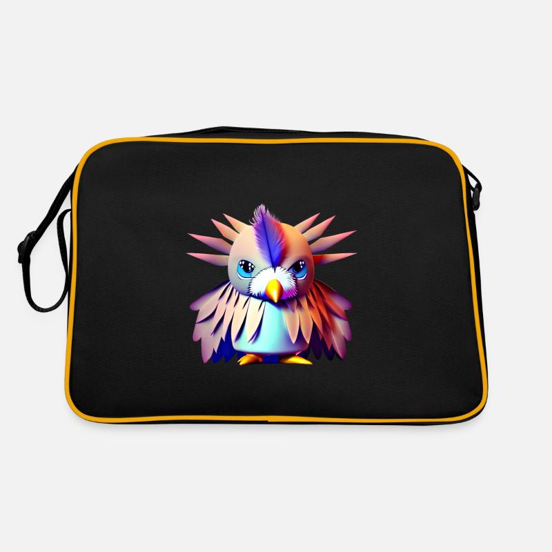 Polygon Bird Retro Bag
