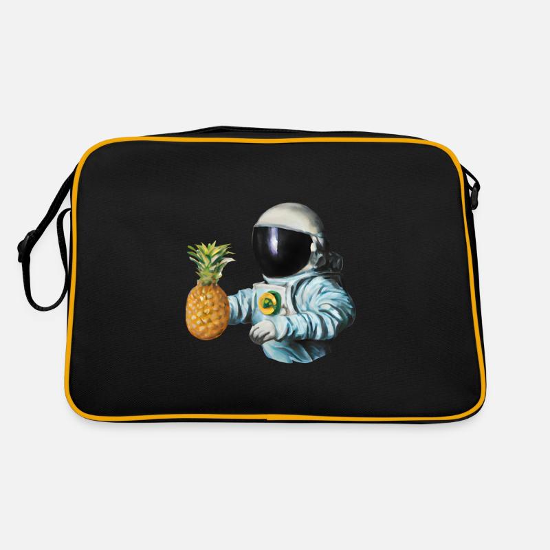 Ananas Astronaute Sac Retro