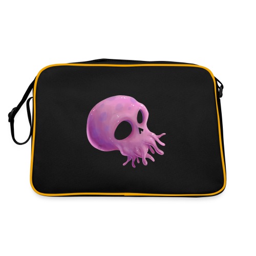 Skull octopus - Retro Tasche