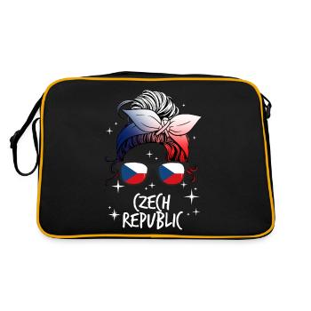 Czech Republic - Retro Bag - black/gold - Back