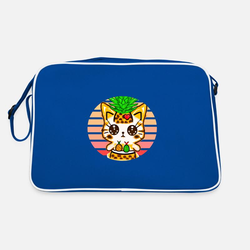 Pineapple Cat Retro Bag