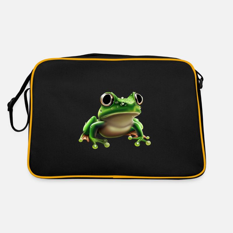 Rain Frog Water Drop Frog Sac Retro