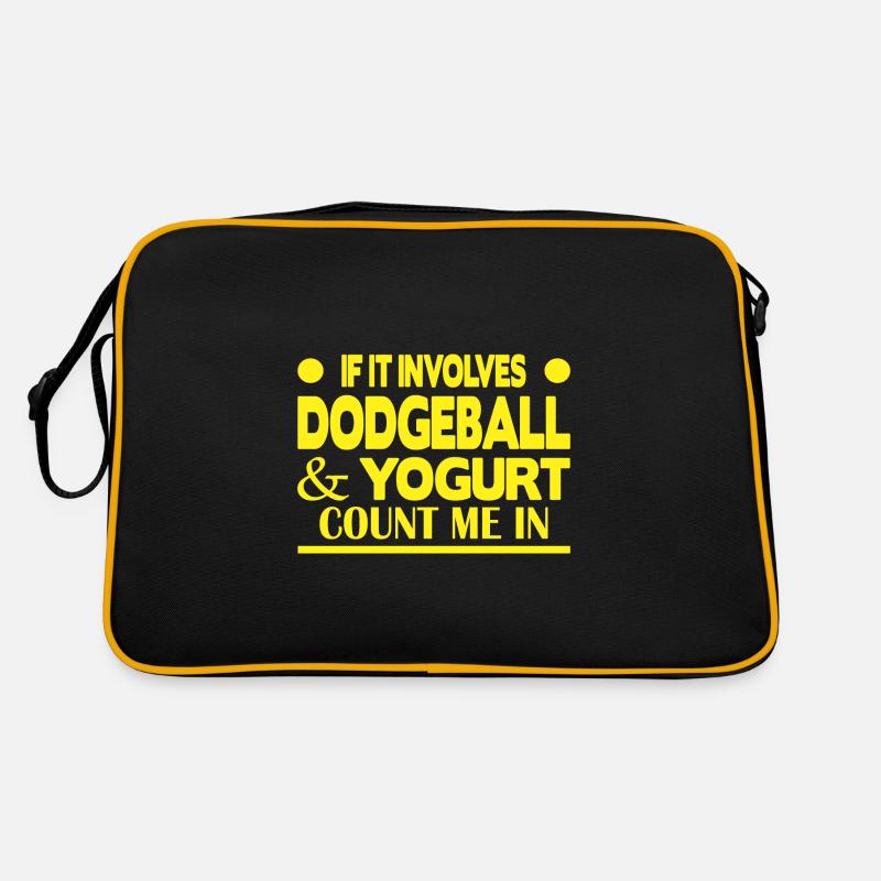 If it involves Dodgeball & Yogurt count me in Retro Tasche