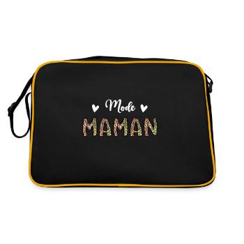 Mode maman - Sac Retro - noir/or - Dos