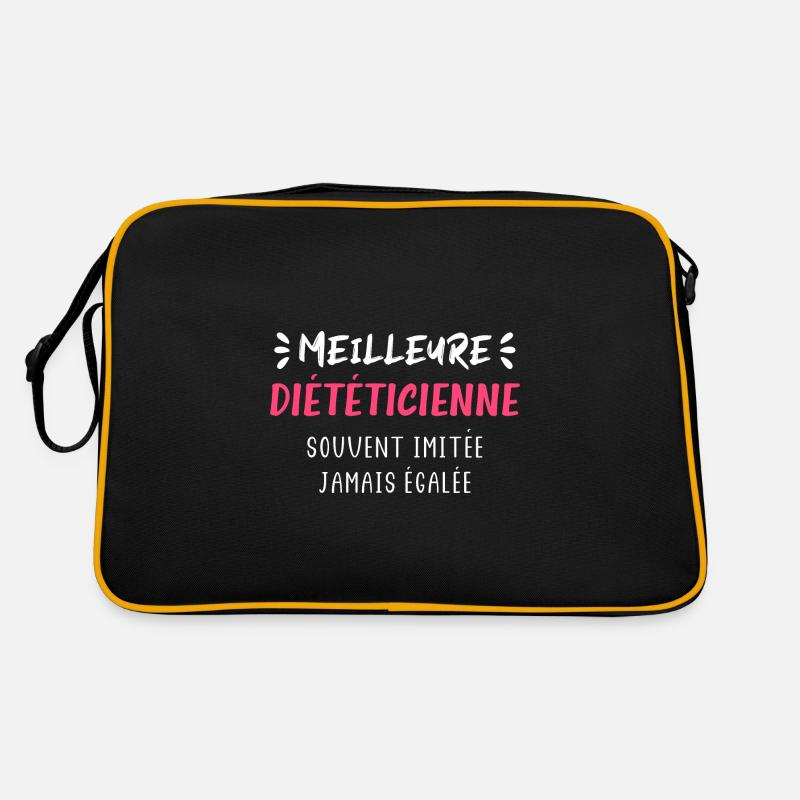 Meilleure Diététicienne imitée jamais égalée Sac Retro