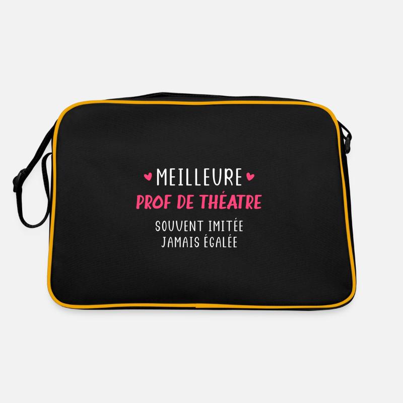 Meilleure prof de théâtre imitée jamais égalée Sac Retro
