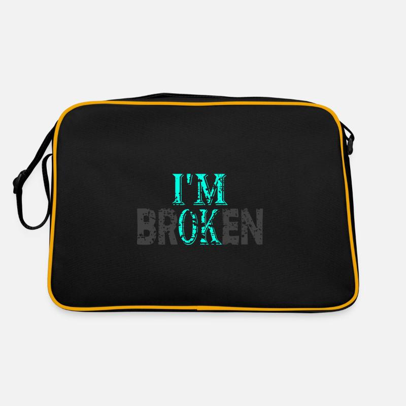 i'm broken Retro Bag