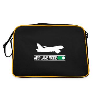 Mode d’avion - Sac Retro - noir/or - Dos