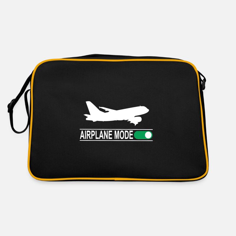 Airplane Mode Retro Tasche