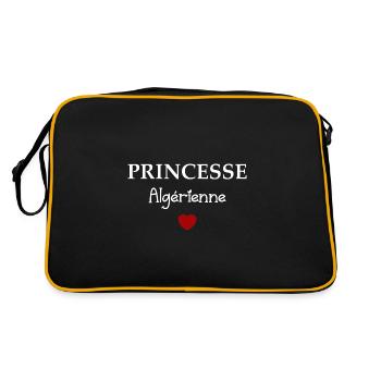 Princesse Algérienne - Sac Retro - noir/or - Dos