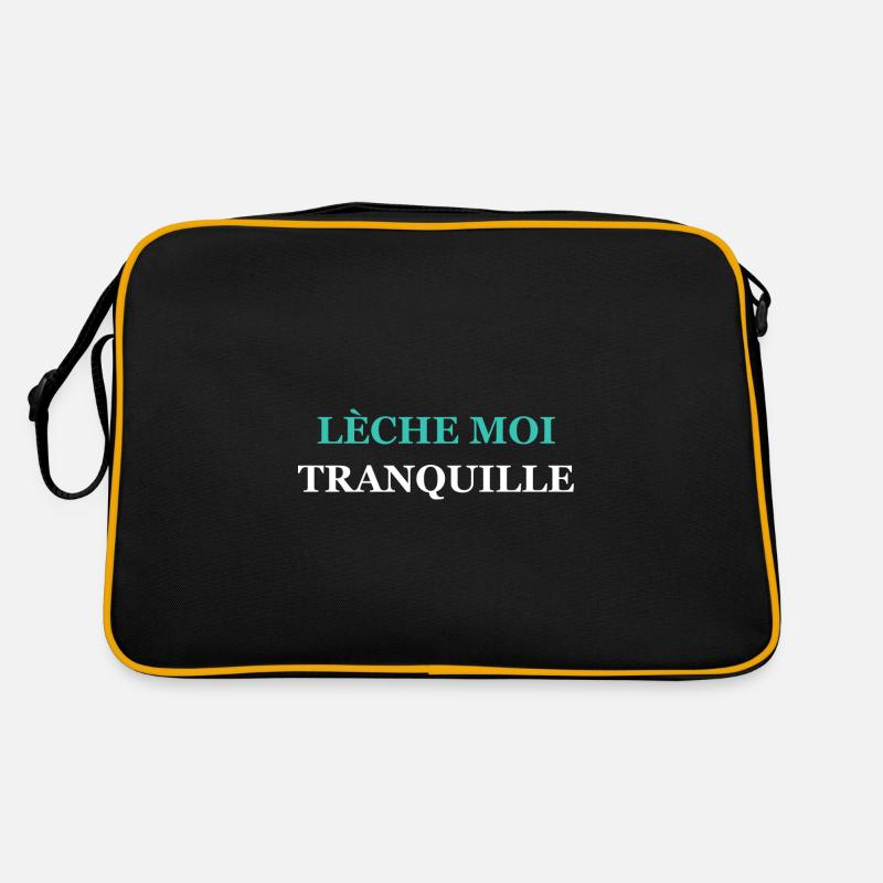 Lèche moi tranquille Sac Retro