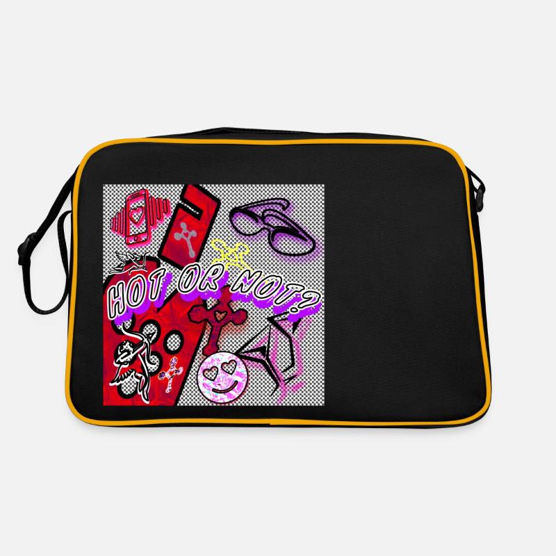Hot or Not? - Abbild - 2023 Retro Tasche