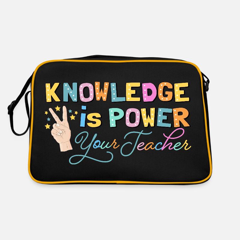 Enseignant Sac Retro