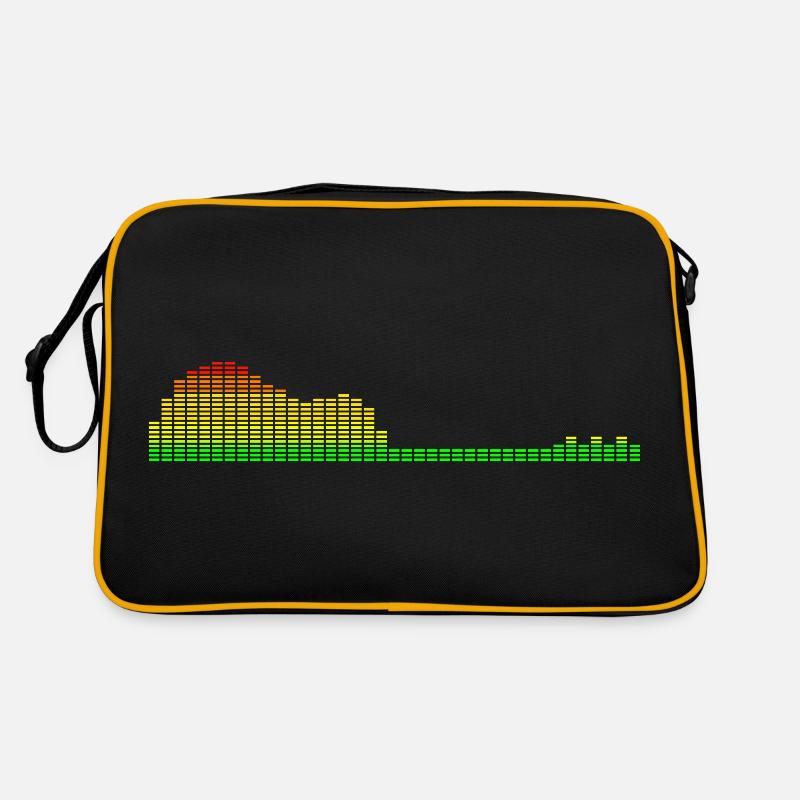 Égaliseur de forme de guitare Sac Retro